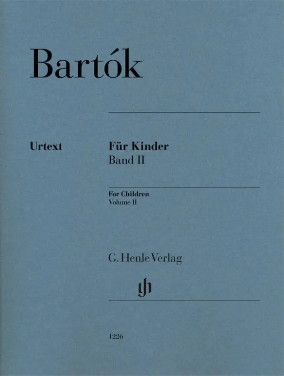 Cover: 9790201812267 | Bartók, Béla - For Children, Volume II | László Vikárius (u. a.)