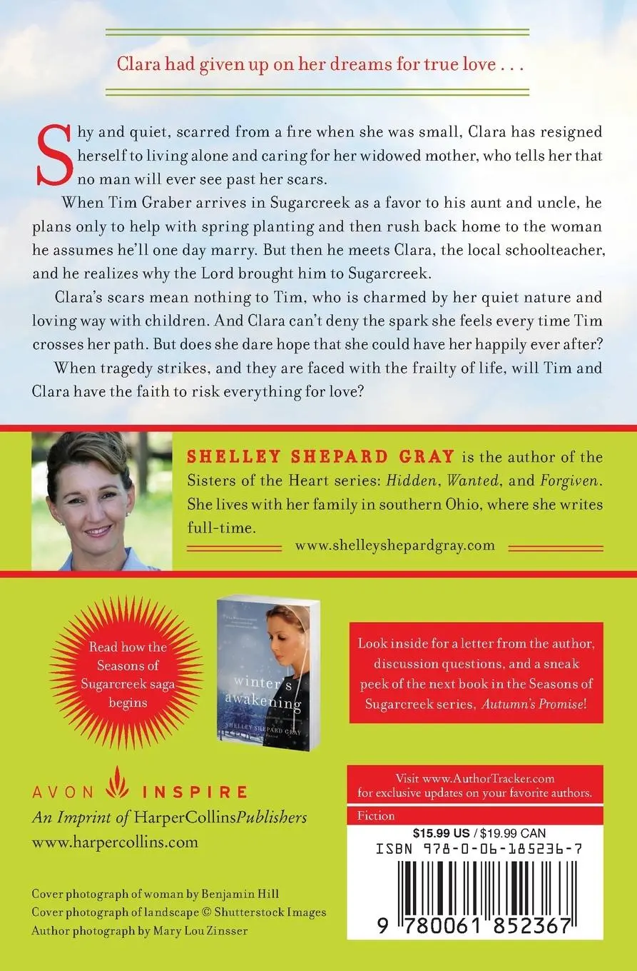 Rückseite: 9780061852367 | Spring's Renewal | Shelley Shepard Gray | Taschenbuch | Englisch