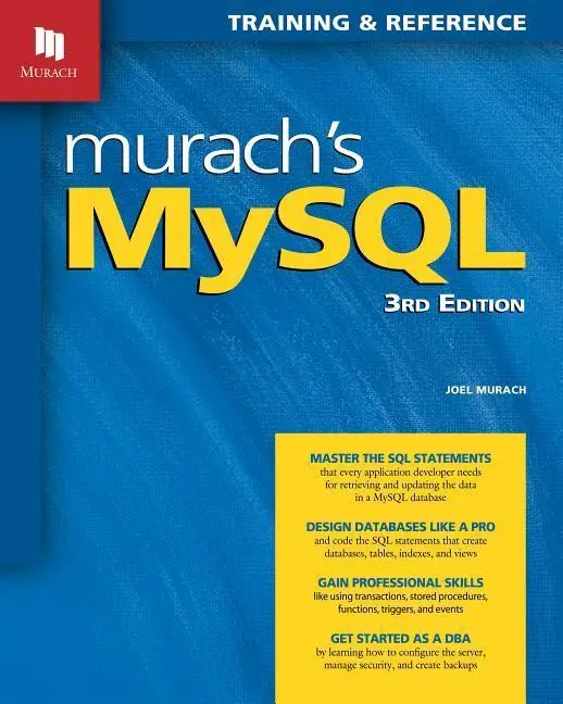 Cover: 9781943872367 | Murach's MySQL, 3rd Edition | Joel Murach | Taschenbuch | Englisch Cover: 9781943872367 | Murach's MySQL, 3rd Edition | Joel Murach | Taschenbuch | Englisch