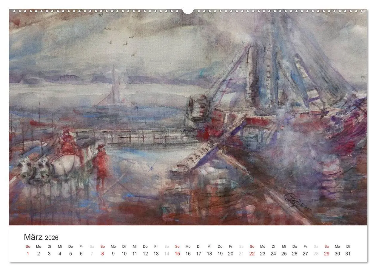 Bild: 9783457962367 | Die Atmosphäre des Impressionismus (Wandkalender 2026 DIN A2 quer),...