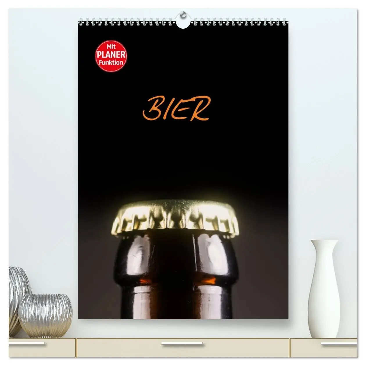 Cover: 9783516432367 | Bier (hochwertiger Premium Wandkalender 2026 DIN A2 hoch),...