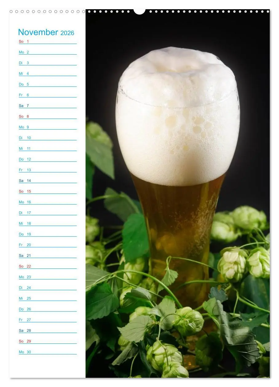 Bild: 9783516432367 | Bier (hochwertiger Premium Wandkalender 2026 DIN A2 hoch),...