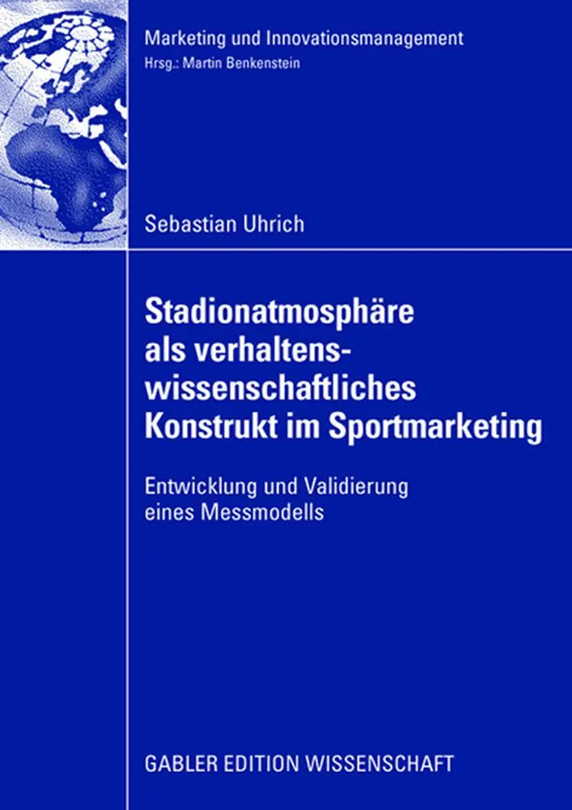 Cover: 9783834912367 | Stadionatmosphäre als verhaltenswissenschaftliches Konstrukt im...