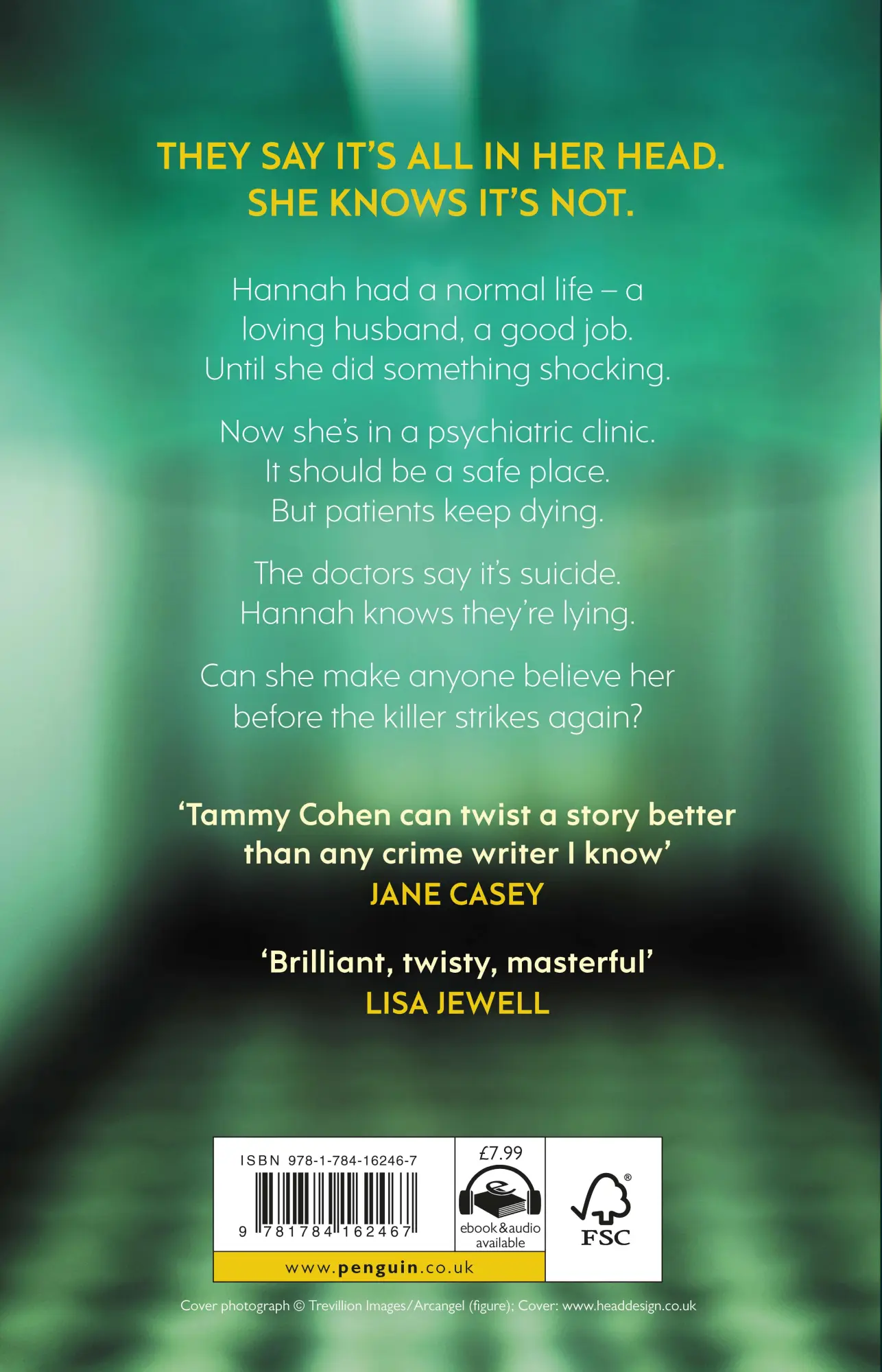 Rückseite: 9781784162467 | They All Fall Down | Tammy Cohen | Taschenbuch | Englisch | 2017