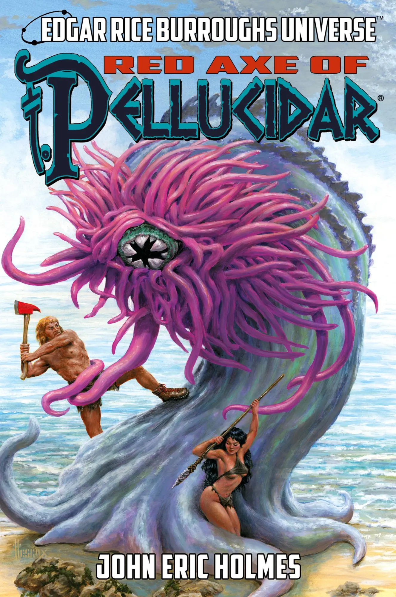 Cover: 9781945462467 | Red Axe of Pellucidar (Edgar Rice Burroughs Universe) | Holmes (u. a.)