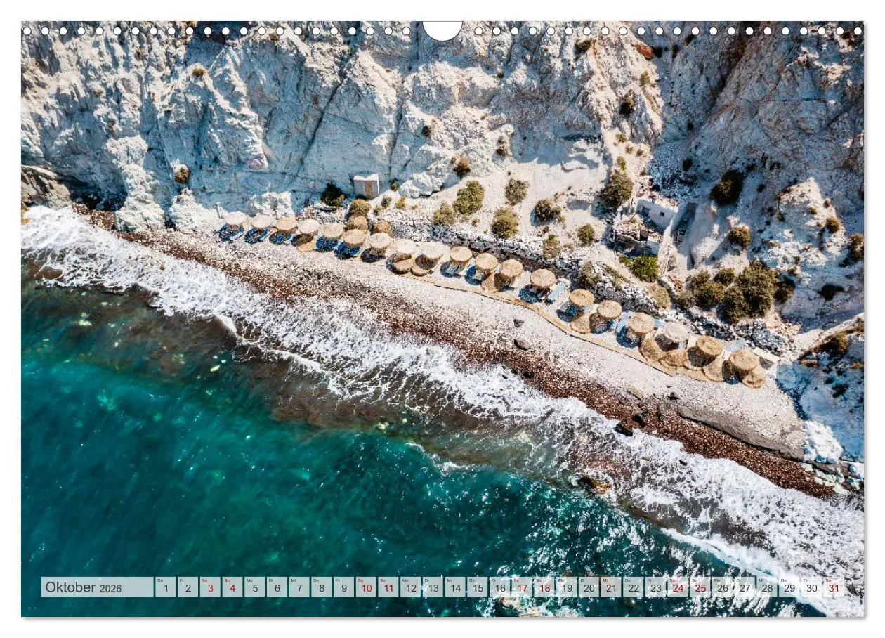Bild: 9783457572467 | Wunderbares Santorini - Matteo Colombo (Wandkalender 2026 DIN A3...