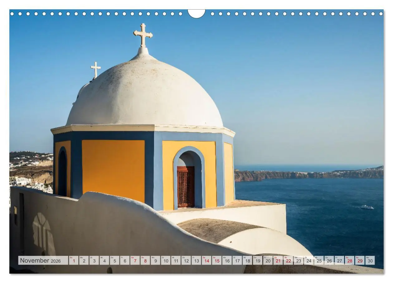 Bild: 9783457572467 | Wunderbares Santorini - Matteo Colombo (Wandkalender 2026 DIN A3...