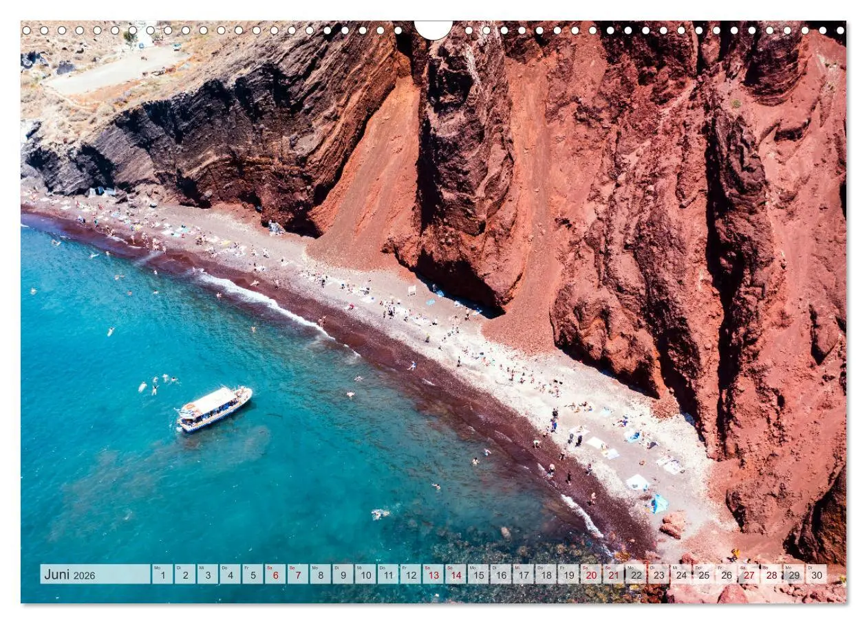 Bild: 9783457572467 | Wunderbares Santorini - Matteo Colombo (Wandkalender 2026 DIN A3...