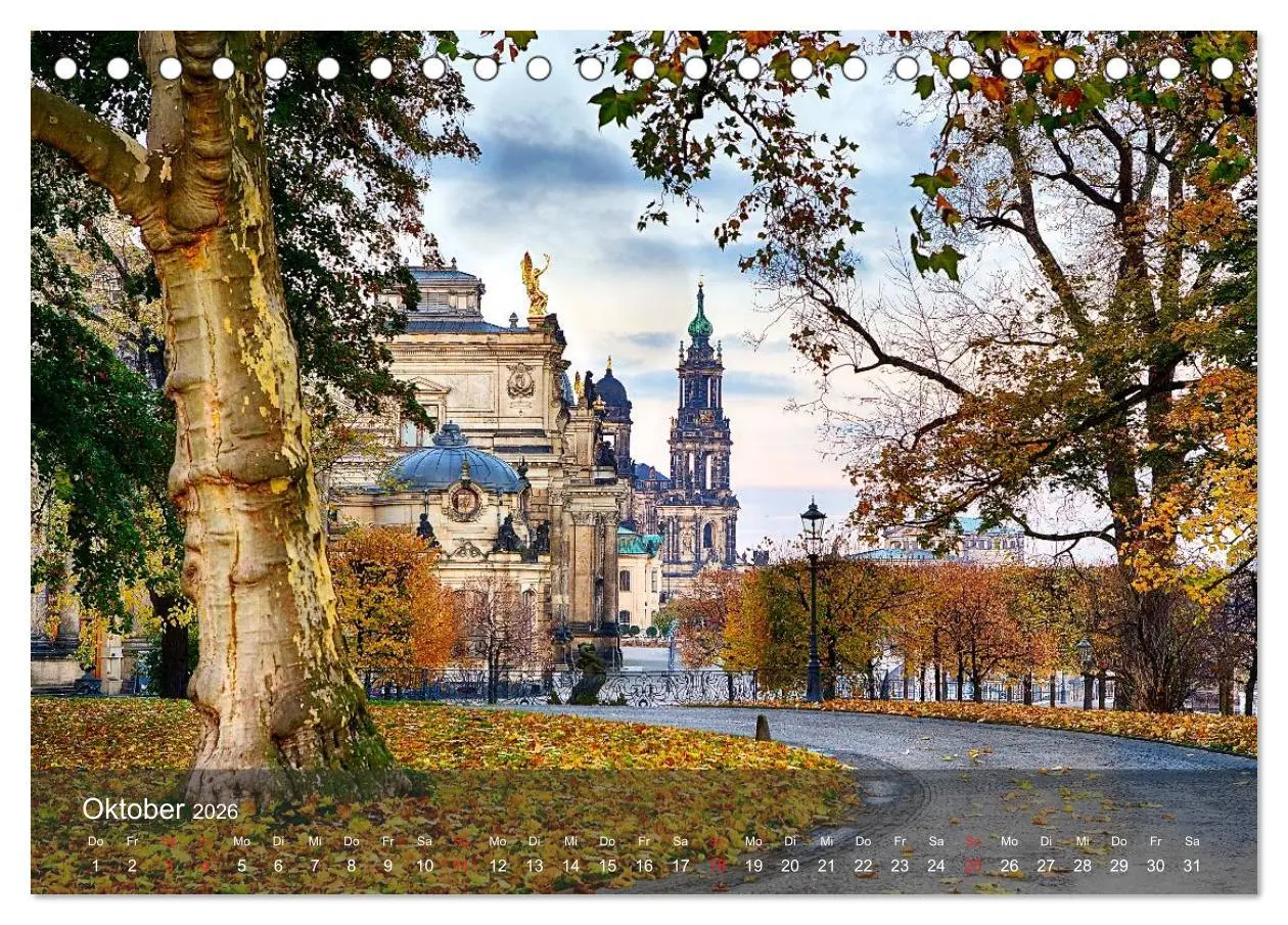 Bild: 9783516112467 | Dresden Bilder 2026 (Tischkalender 2026 DIN A5 quer), CALVENDO...