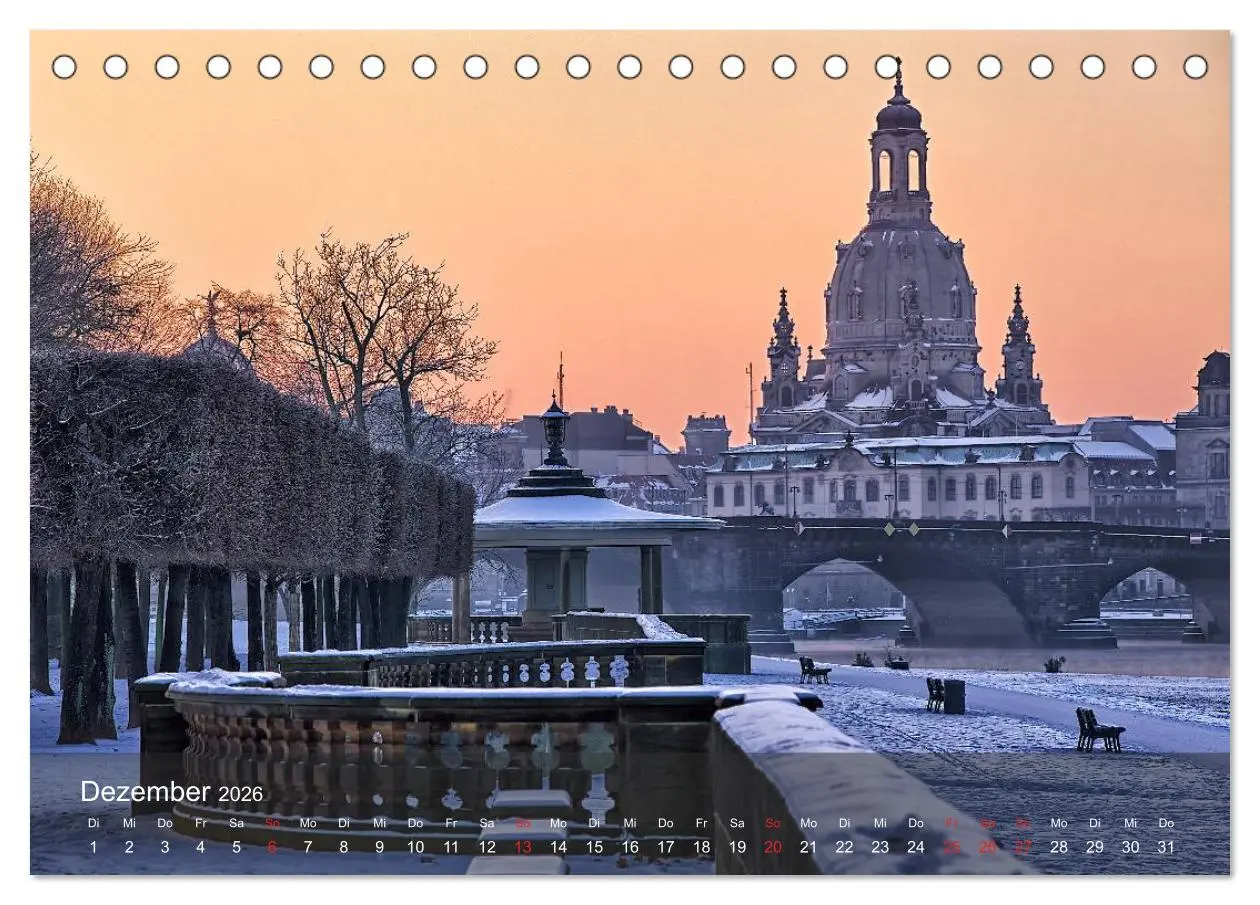 Bild: 9783516112467 | Dresden Bilder 2026 (Tischkalender 2026 DIN A5 quer), CALVENDO...