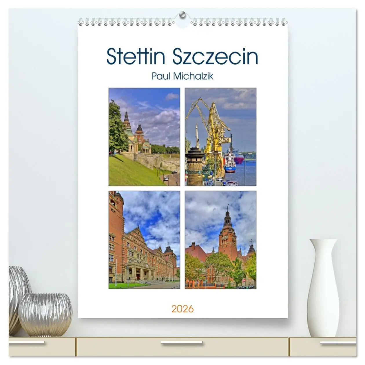Cover: 9783516422467 | Stettin Szczecin (hochwertiger Premium Wandkalender 2026 DIN A2...