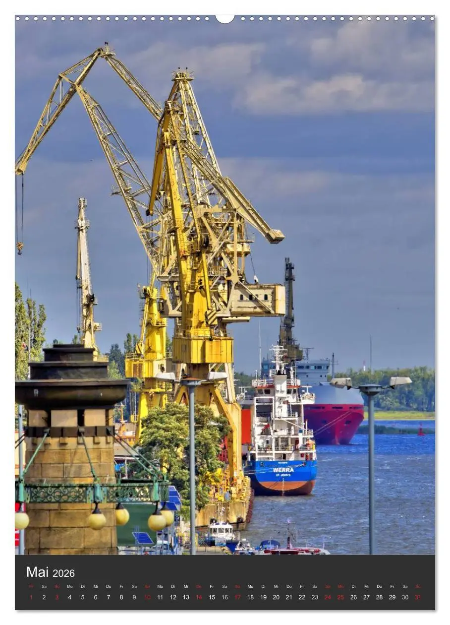 Bild: 9783516422467 | Stettin Szczecin (hochwertiger Premium Wandkalender 2026 DIN A2...