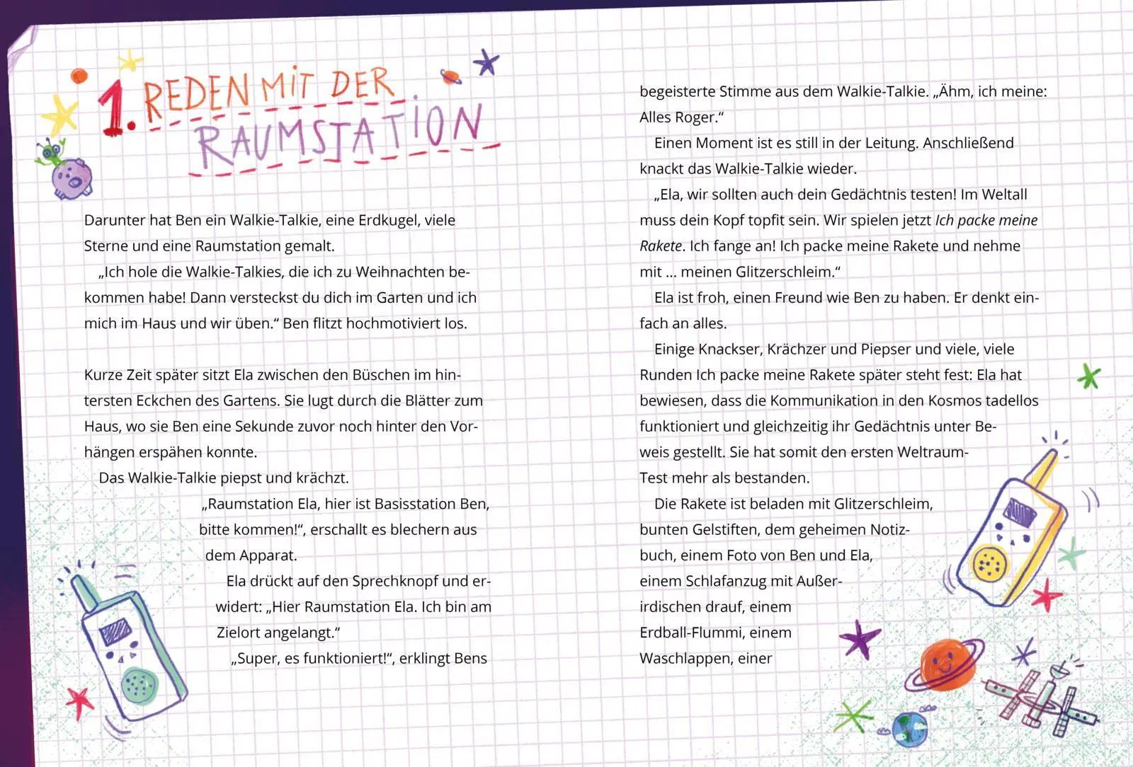 Bild: 9783551522467 | Als Ela das All eroberte | Raúl Krauthausen (u. a.) | Buch | 96 S.