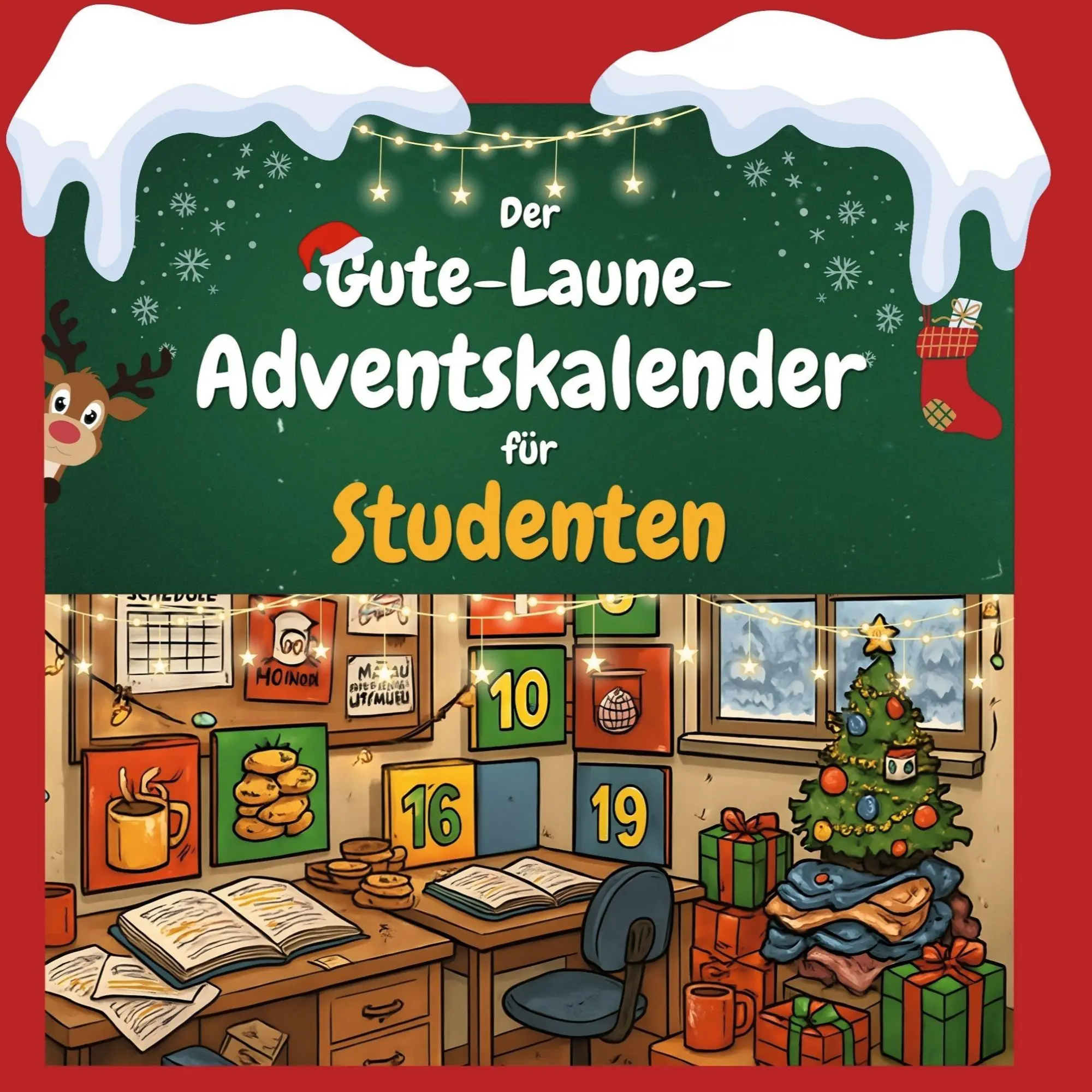 Cover: 9783695312467 | Der Gute-Laune-Adventskalender für Studenten | Felix Schmidt | Buch
