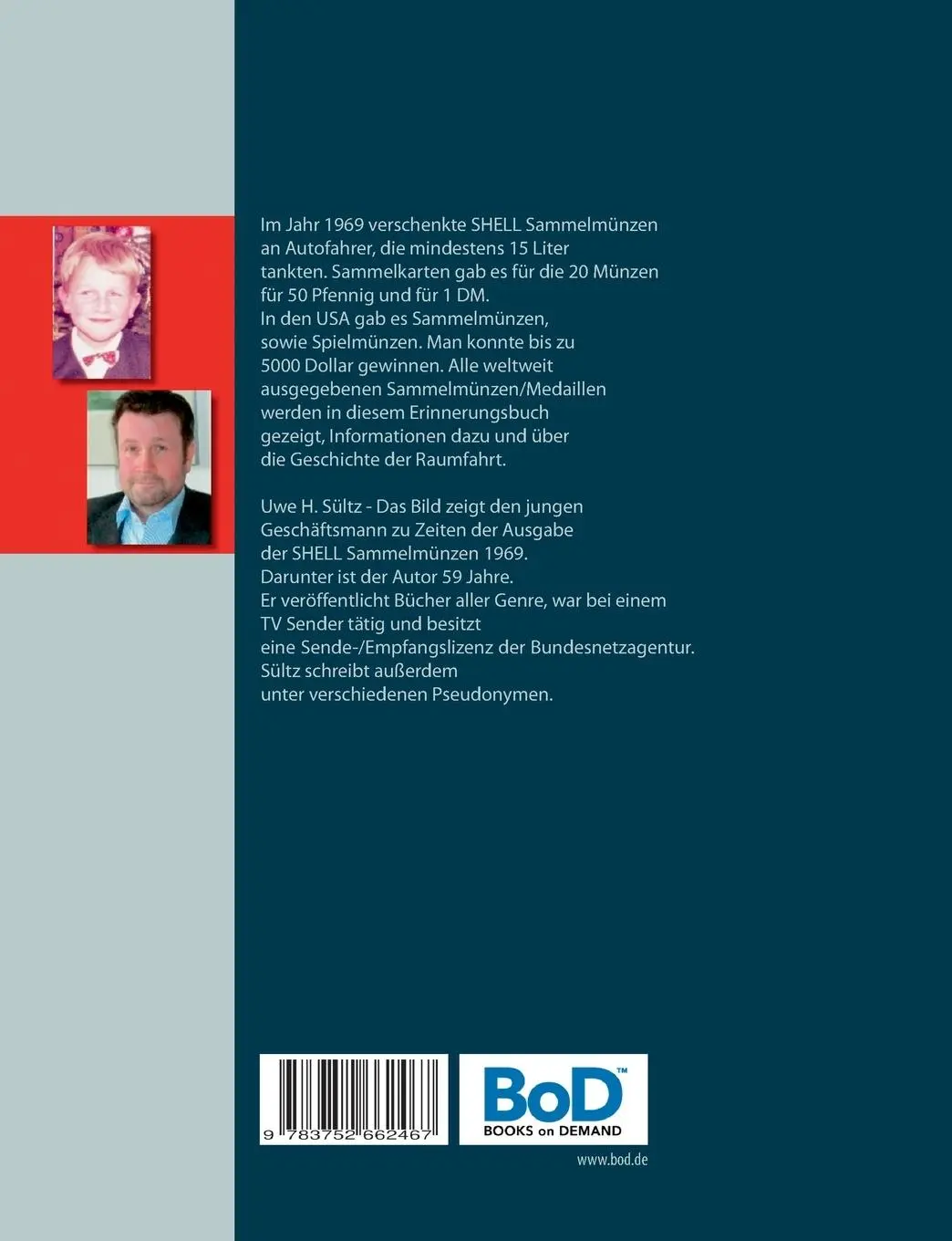 Rückseite: 9783752662467 | SHELL Sammelmünzen/Medaillen | Uwe H. Sültz | Taschenbuch | 106 S.