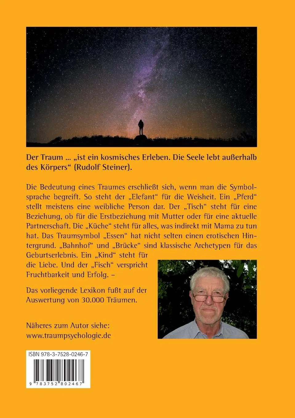 Rückseite: 9783752802467 | Lexikon der Symbole und Archetypen für die Traumdeutung | Chairon