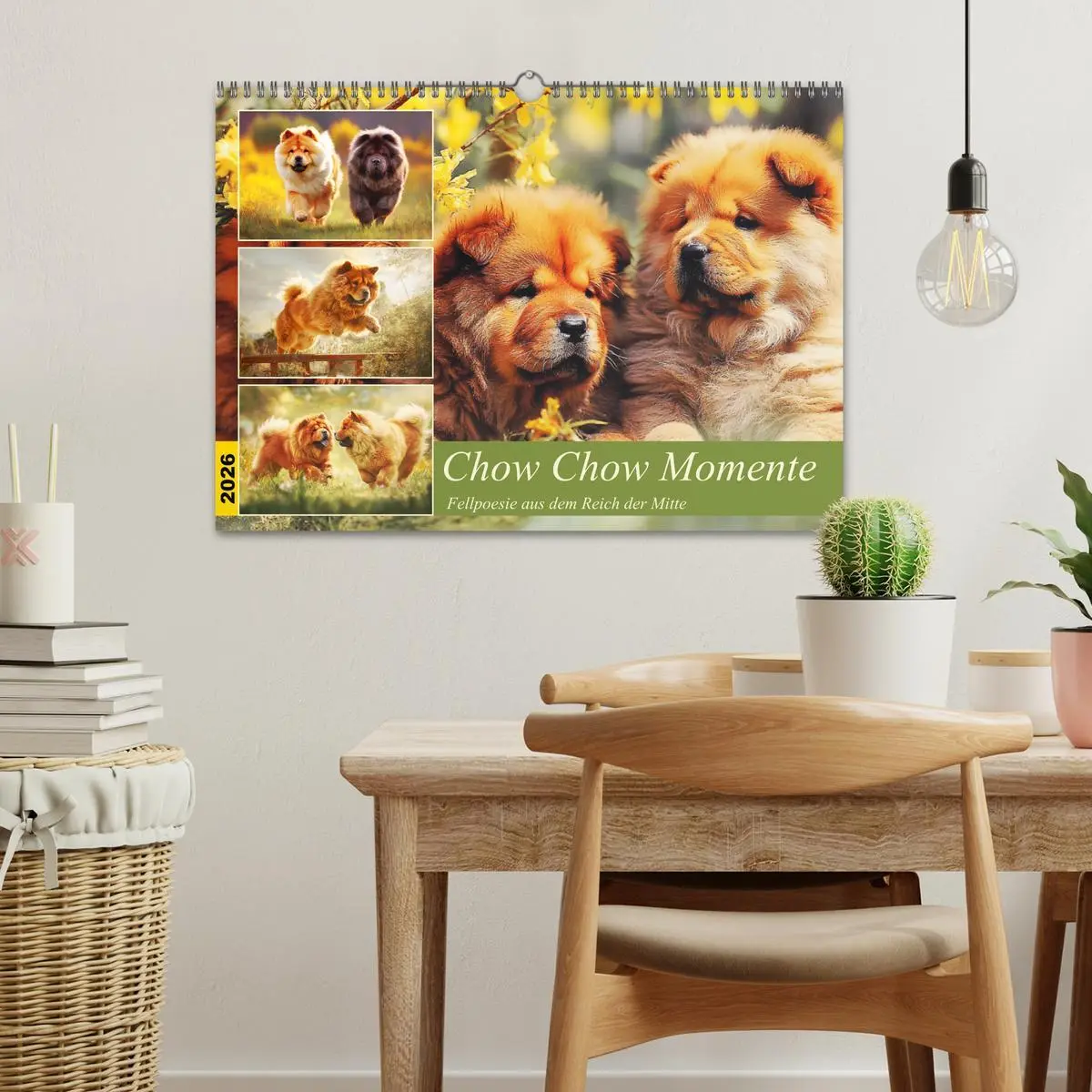 Bild: 9783457942567 | Chow Chow Momente. Fellpoesie aus dem Reich der Mitte (Wandkalender...