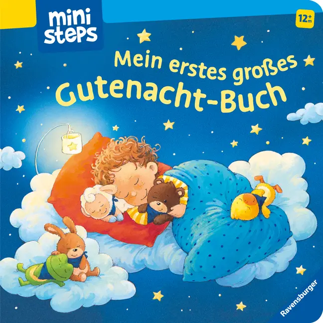 Cover: 9783473302567 | ministeps Mein erstes großes Gutenacht-Buch - ab 12 Monate | Grimm