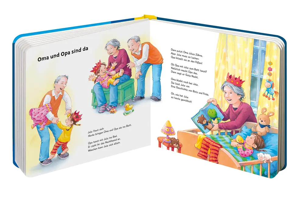 Bild: 9783473302567 | ministeps Mein erstes großes Gutenacht-Buch - ab 12 Monate | Grimm