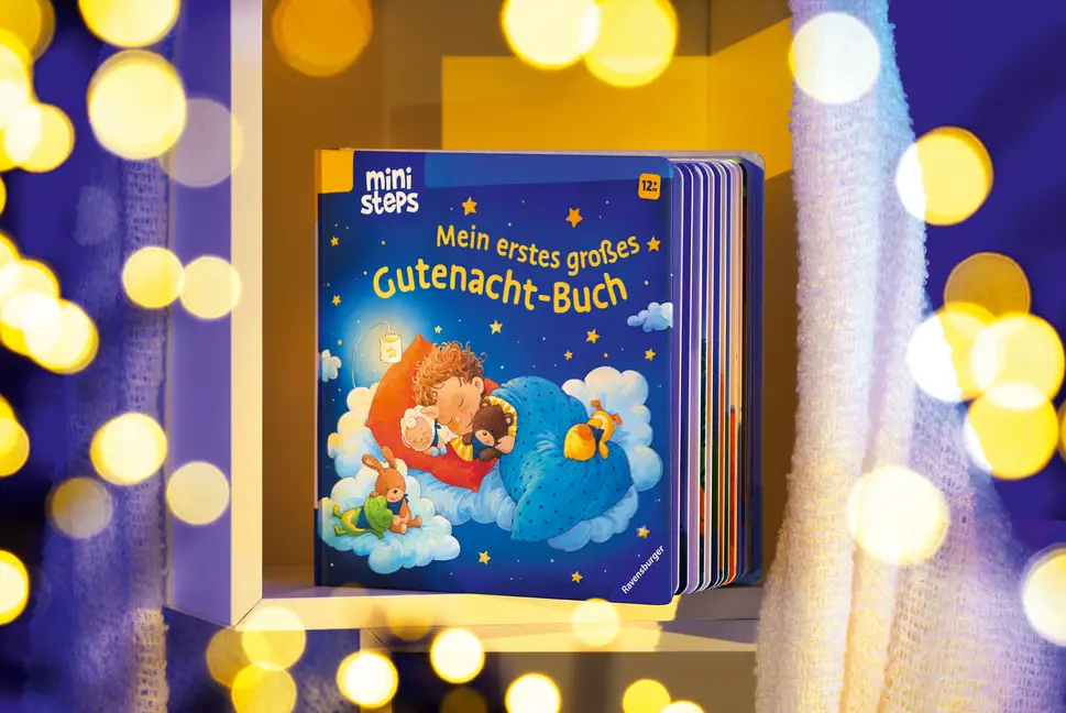 Bild: 9783473302567 | ministeps Mein erstes großes Gutenacht-Buch - ab 12 Monate | Grimm