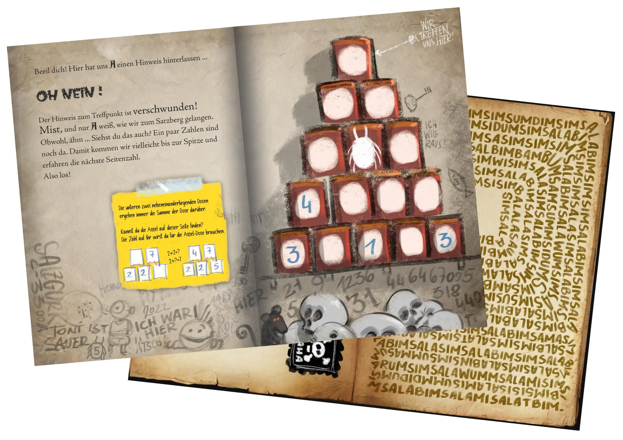 Bild: 9783764152567 | Das kleine Böse Rätselbuch (Das kleine Böse Buch, Bd.) | Myst (u. a.)