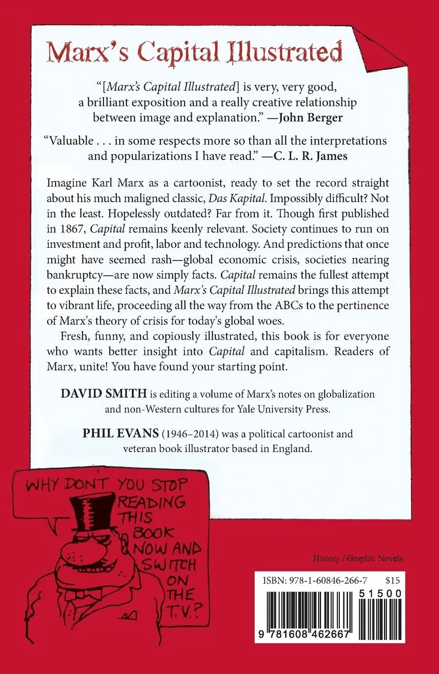Rückseite: 9781608462667 | Marx's Capital Illustrated | An Illustrated Introduction | David Smith