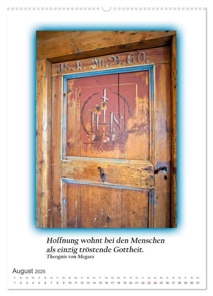 Bild: 9783435082667 | Türen mit Philosophischen Gedanken (Wandkalender 2025 DIN A2 hoch),...