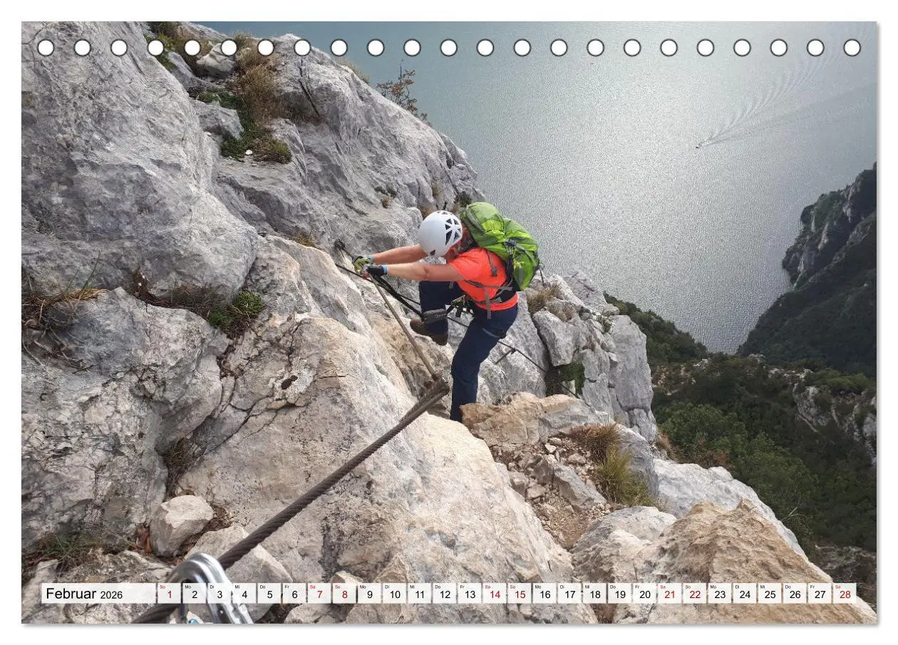Bild: 9783457482667 | Klettersteige in Norditalien (Tischkalender 2026 DIN A5 quer),...