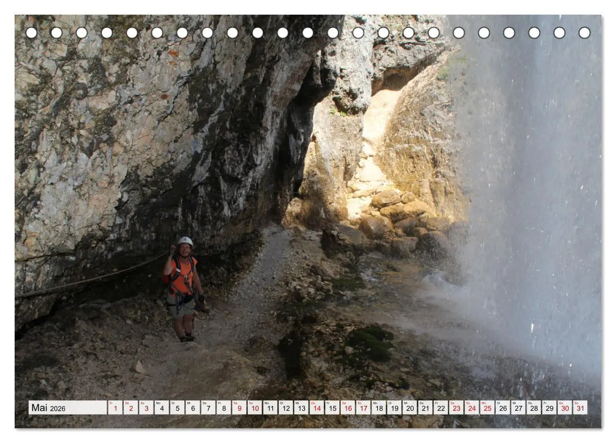 Bild: 9783457482667 | Klettersteige in Norditalien (Tischkalender 2026 DIN A5 quer),...