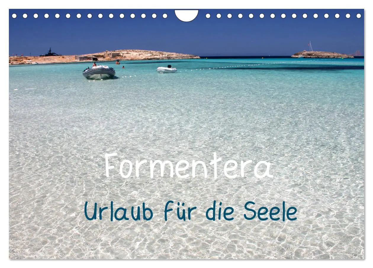 Cover: 9783516022667 | Formentera - Urlaub für die Seele (Wandkalender 2026 DIN A4 quer),...
