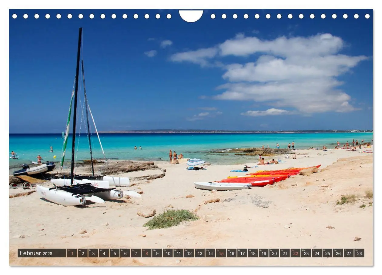 Bild: 9783516022667 | Formentera - Urlaub für die Seele (Wandkalender 2026 DIN A4 quer),...