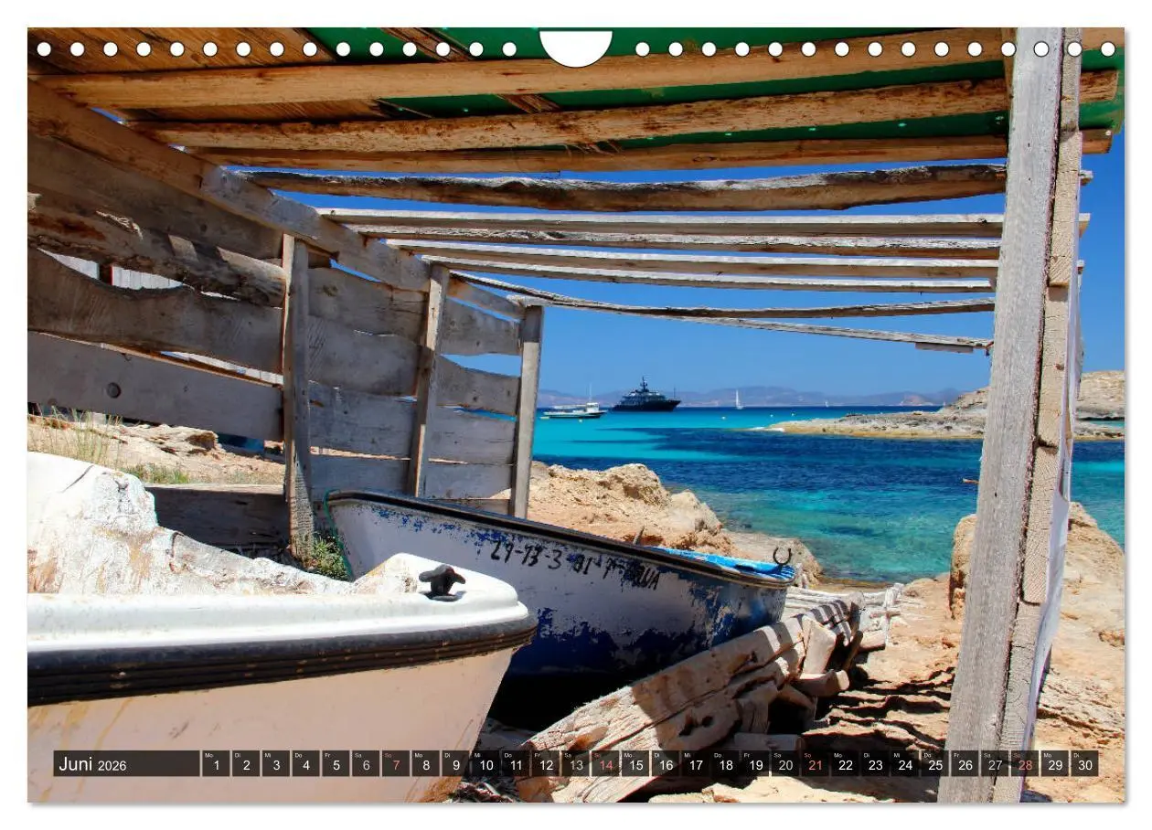 Bild: 9783516022667 | Formentera - Urlaub für die Seele (Wandkalender 2026 DIN A4 quer),...