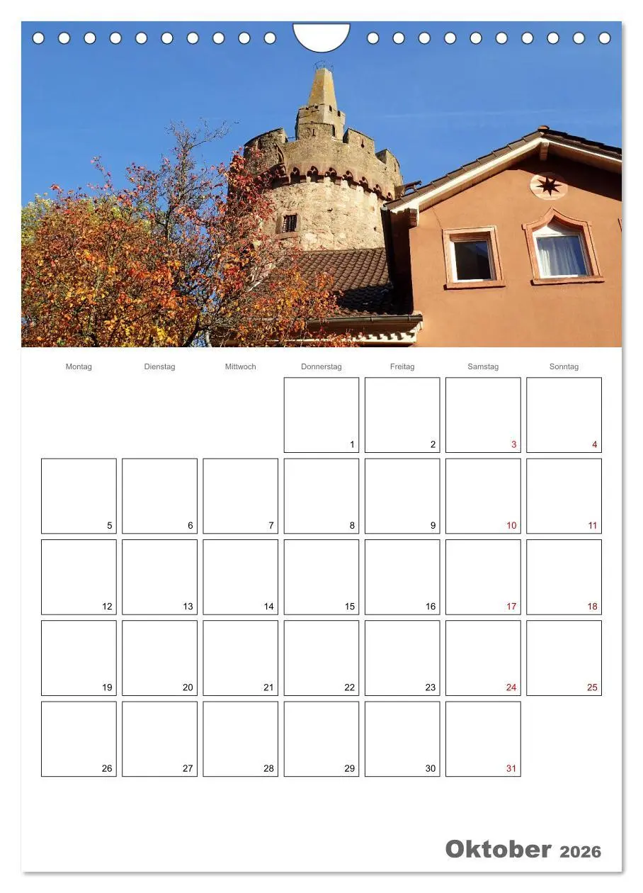 Bild: 9783516402667 | Weinheim an der Bergstraße Planer (Wandkalender 2026 DIN A4 hoch),...