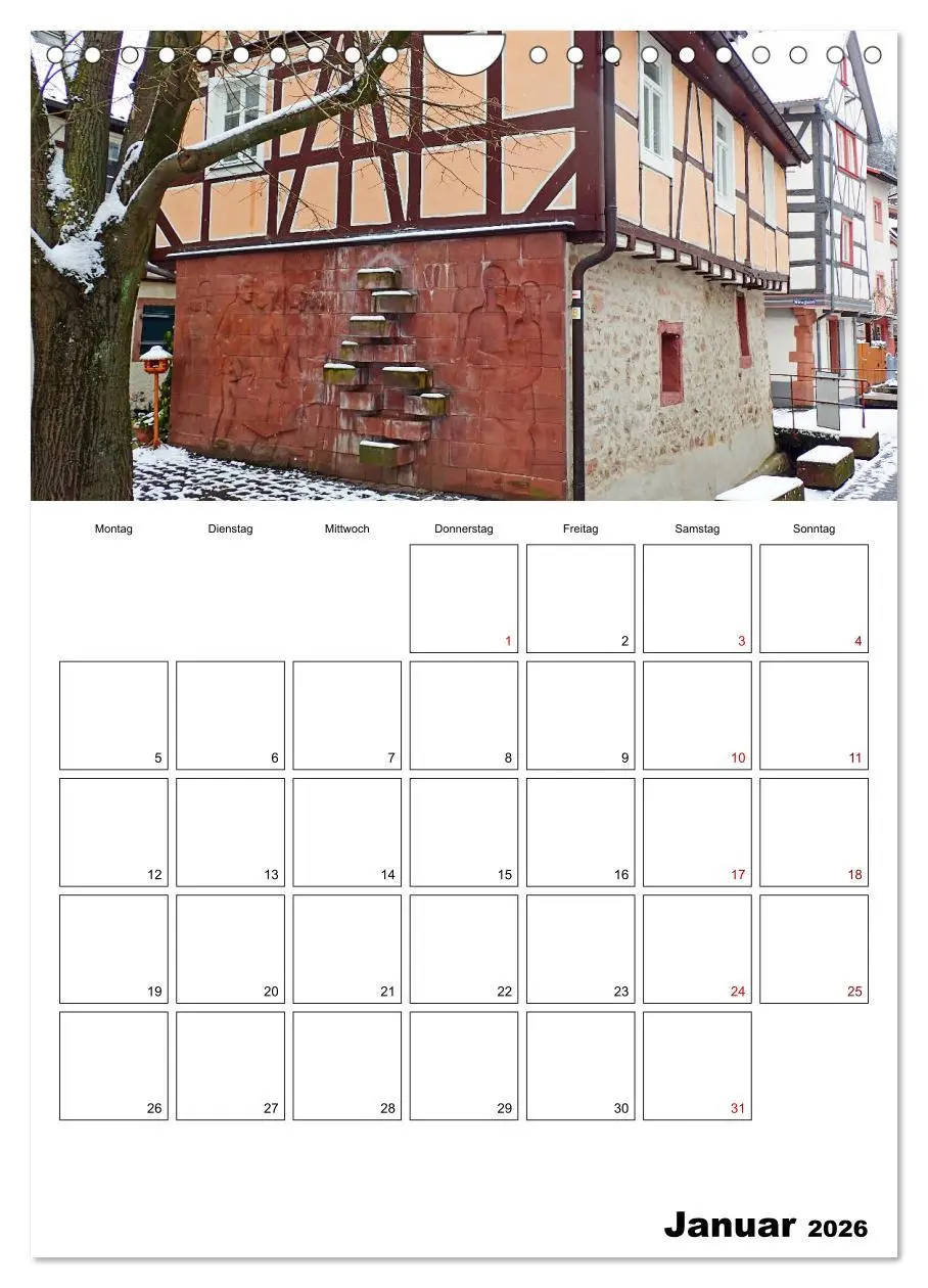 Bild: 9783516402667 | Weinheim an der Bergstraße Planer (Wandkalender 2026 DIN A4 hoch),...