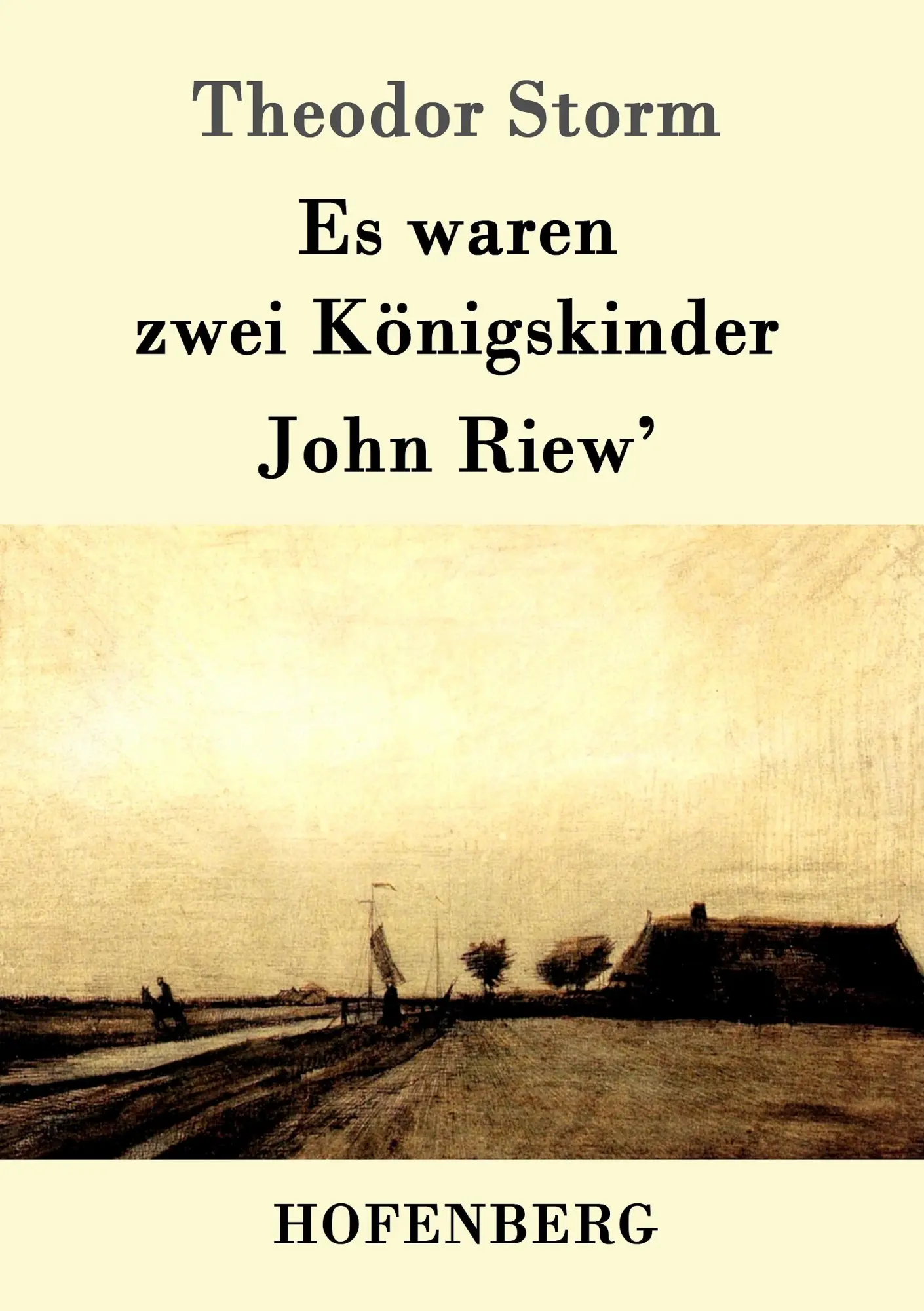 Cover: 9783843032667 | Es waren zwei Königskinder / John Riew' | Theodor Storm | Taschenbuch