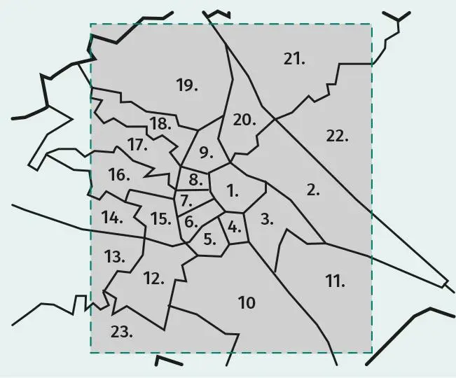 Bild: 9783991542667 | KOMPASS Stadtplan Wien 1:15.000 | (Land-)Karte | Kompass Stadtpläne
