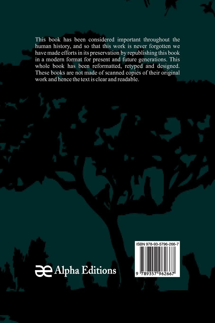 Rückseite: 9789357962667 | South Africa; Volume I | Anthony Trollope | Taschenbuch | Englisch