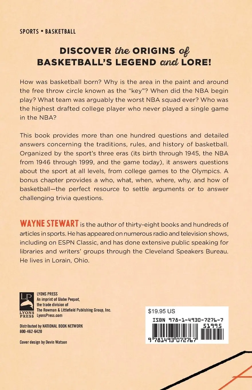 Rückseite: 9781493072767 | The Basketball Book of Why (and Who, What, When, Where, and How)