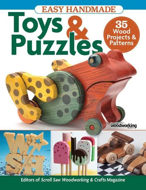 Cover: 9781497102767 | Easy Handmade Toys &amp; Puzzles | 35 Wood Projects &amp; Patterns | Magazine