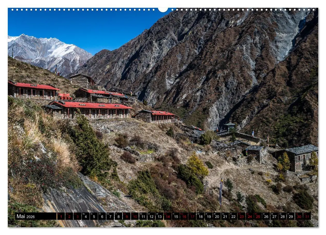 Bild: 9783457472767 | Nepal Tsum Valley - Tal des Glücks (Wandkalender 2026 DIN A2 quer),...