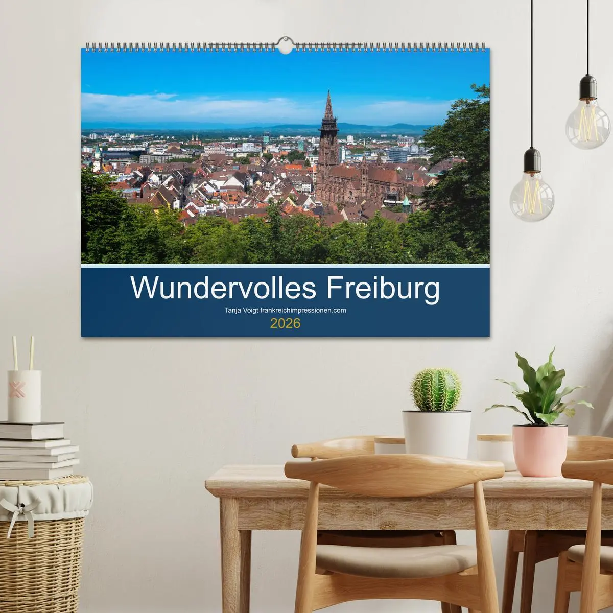 Bild: 9783457852767 | Wundervolles Freiburg (Wandkalender 2026 DIN A2 quer), CALVENDO...