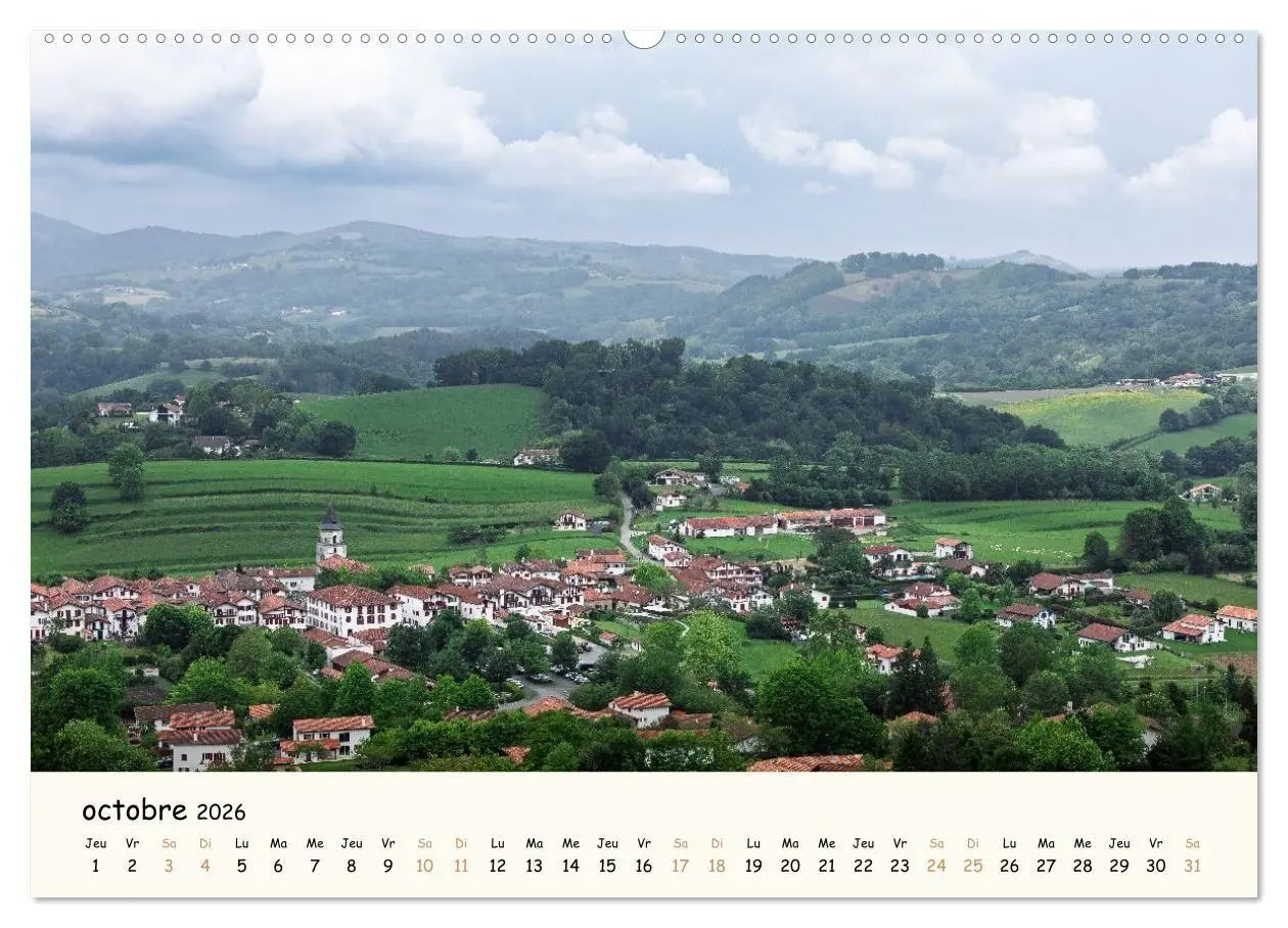 Bild: 9783516702767 | Entre monts et vagues - Une année au Pays Basque (Calendrier mural...