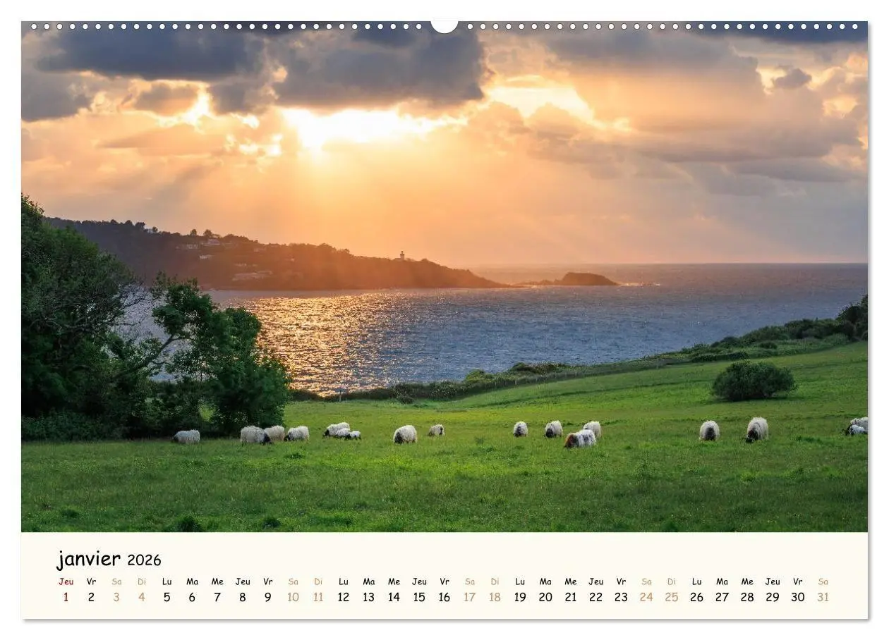 Bild: 9783516702767 | Entre monts et vagues - Une année au Pays Basque (Calendrier mural...