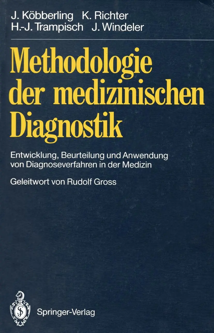 Cover: 9783540532767 | Methodologie der medizinischen Diagnostik | Köbberling (u. a.) | Buch
