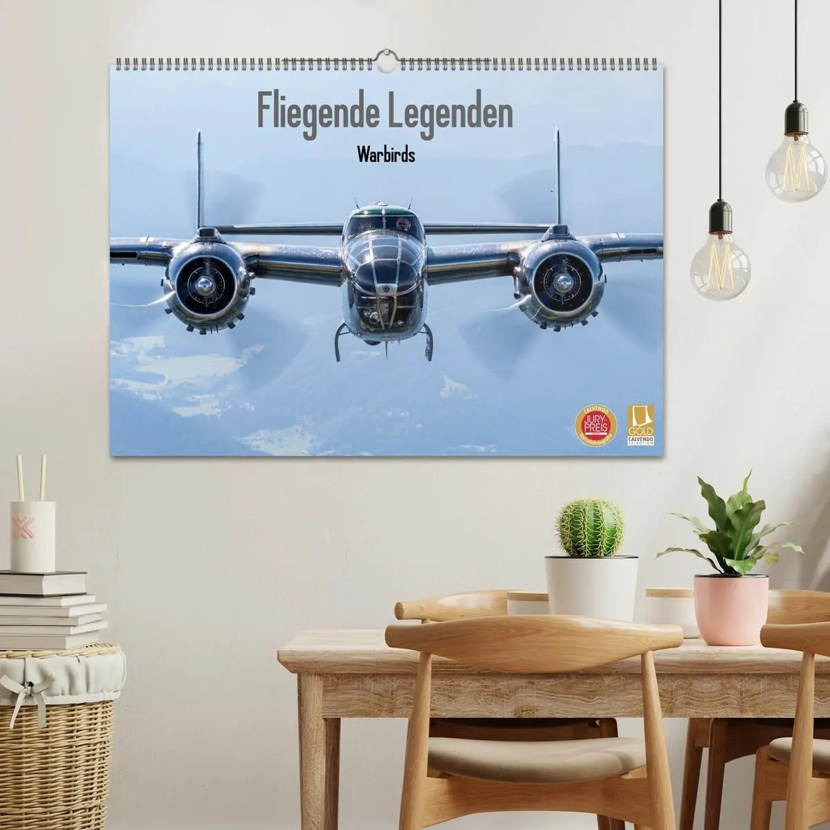 Bild: 9783569582767 | Fliegende Legenden - Warbirds (Wandkalender 2027 DIN A2 quer),...