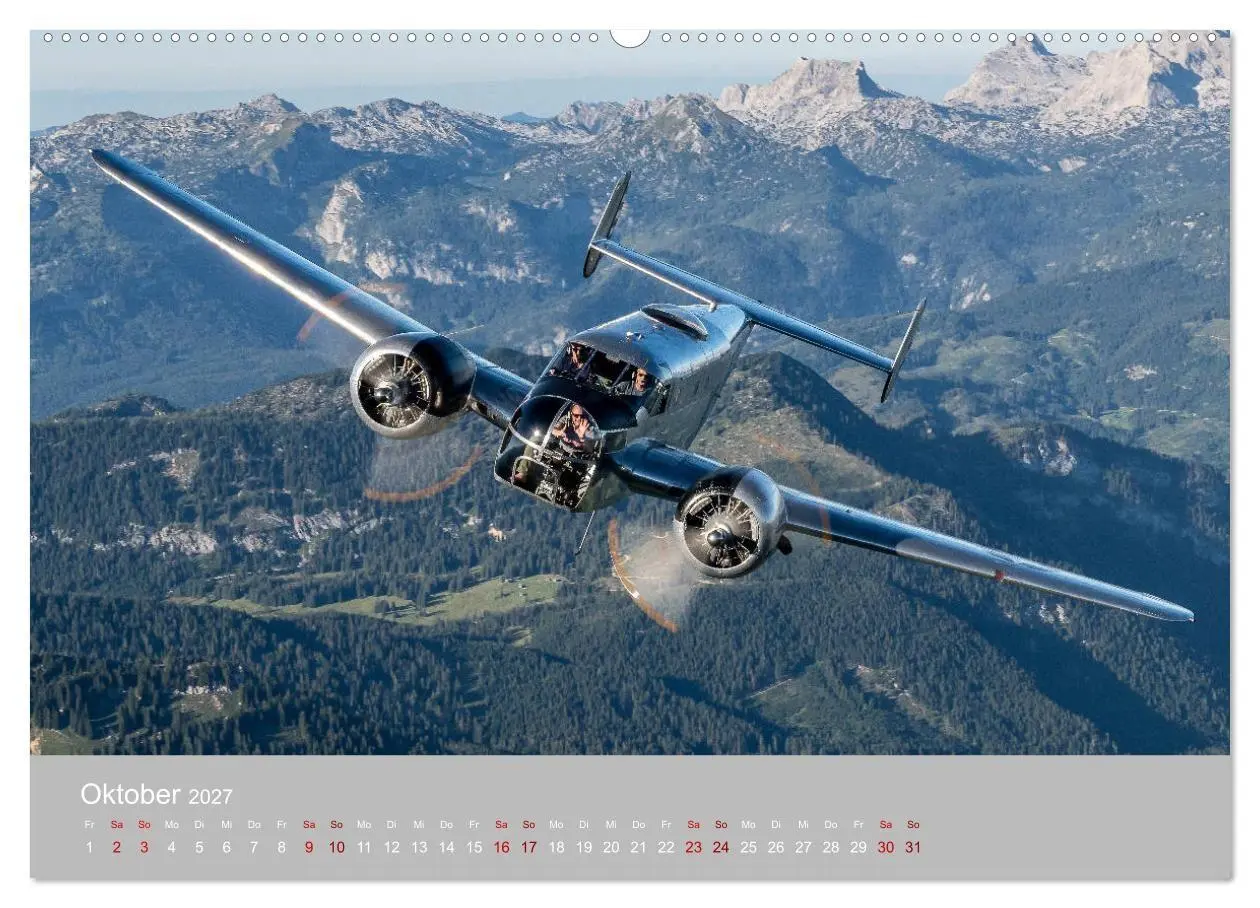 Bild: 9783569582767 | Fliegende Legenden - Warbirds (Wandkalender 2027 DIN A2 quer),...