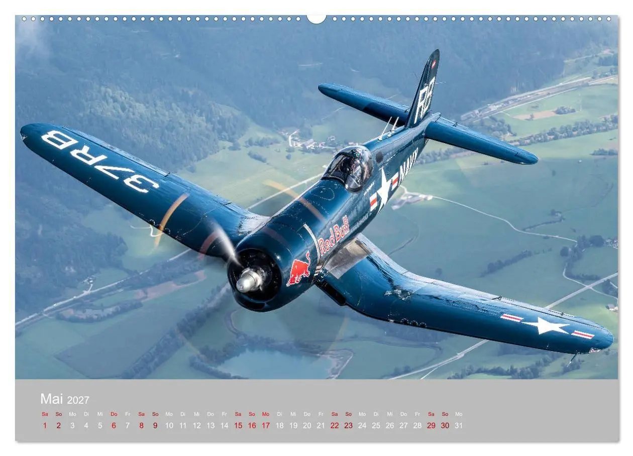 Bild: 9783569582767 | Fliegende Legenden - Warbirds (Wandkalender 2027 DIN A2 quer),...