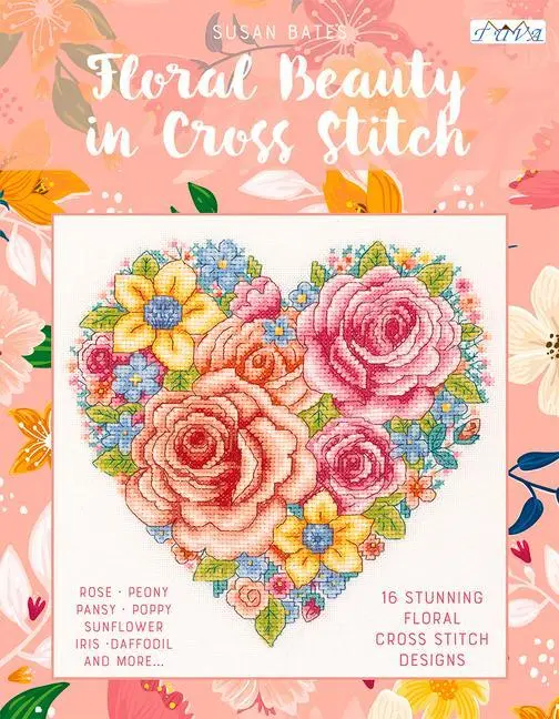 Cover: 9786059192767 | Floral Beauty in Cross Stitch | Susan Bates | Taschenbuch | Englisch