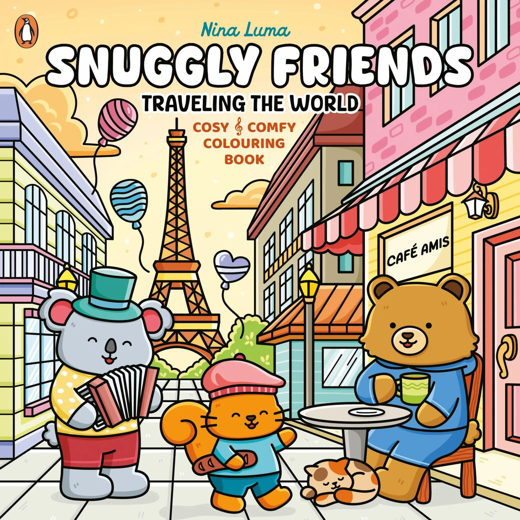 Cover: 9780241842867 | Snuggly Friends - Traveling the World | A Cozy &amp; Comfy Colouring book
