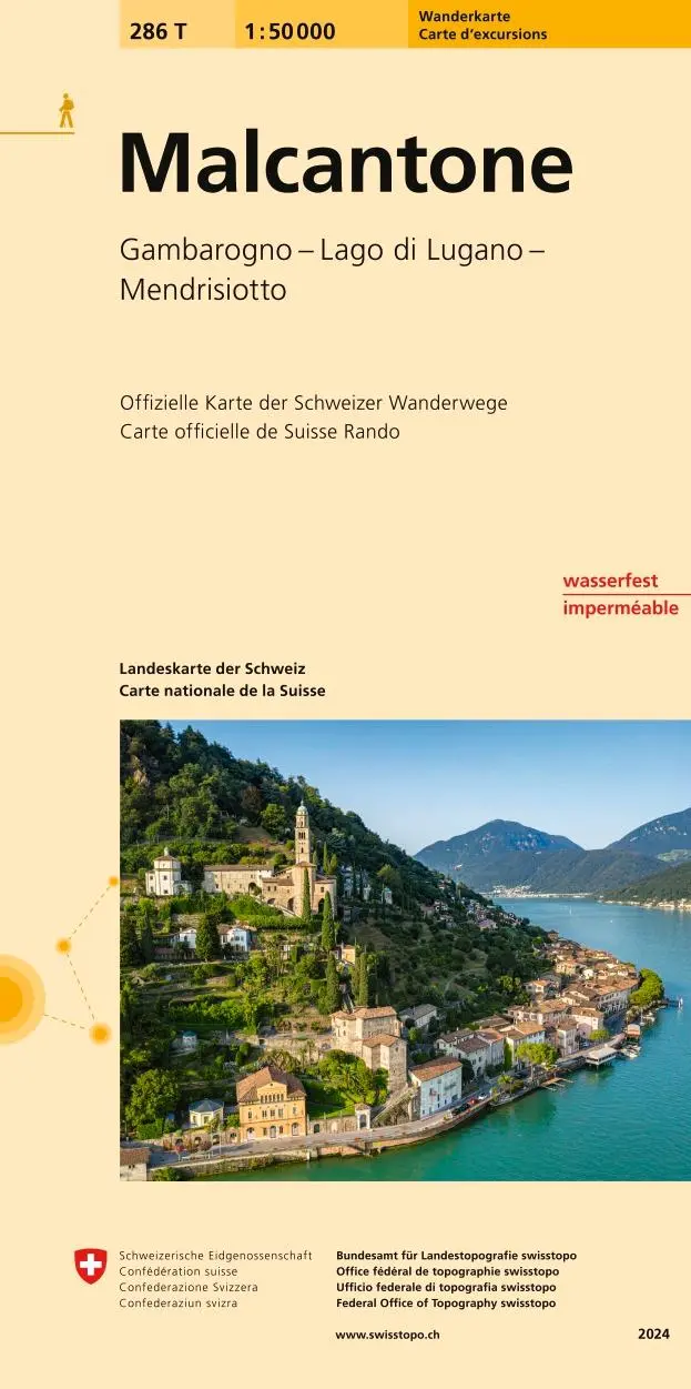 Cover: 9783302302867 | Swisstopo 1 : 50 000 Malcantone | swisstopo | (Land-)Karte | Deutsch